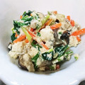 Nanana☆703's cooksnap of when they made 農園レシピ・ほうれん草の白和え.