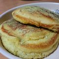 辰ちゃんです。's cooksnap of when they made 幸せのパンケーキ風ふわふわパンケーキ♬.