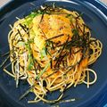 ◯usa◯'s cooksnap of when they made ウニの和風パスタ.