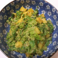 ゆかたこ's cooksnap of when they made 菜の花とさつま芋がめでたく結ばれました♥.