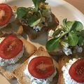 Yokchina's cooksnap of when they made ❖ハーブリコッタでクロスティーニ❖.