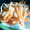 ねむリス's cooksnap of when they made 自家製天ぷら粉で！☆野菜のかき揚げ☆.