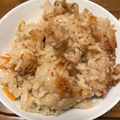ちゃーりーWKY's cooksnap of when they made 潮の香りたっぷり☆ホタテの炊き込みご飯.