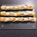 みゃちん's cooksnap of when they made ベーコンエピ風おつまみ春巻.