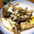 いさくんの愛妻's cooksnap of when they made 牛肉の柳川風～♥.