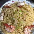 大阪のちゃーちゃん's cooksnap of when they made 海老の味濃厚！ごちそう和風パスタ.