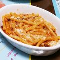 こともみ's cooksnap of when they made ❁ミートソース缶お手軽ペンネグラタン風❁.