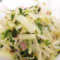 いわのすけ's cooksnap of when they made 白菜の外葉の炒め物.