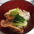 あきのん☆'s cooksnap of when they made 超簡単！おいしい塩ちゃんこ鍋のスープ.