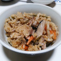 クック5F9KC8☆'s cooksnap of when they made 香ばしさんまときのこの炊き込みご飯.