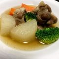 brosmf's cooksnap of when they made 豚肩ロースかたまりと大根のスープ煮.