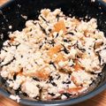 クックZBW05K☆'s cooksnap of when they made ♡ヘルシー♡柿とひじきの白和え.