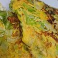 リーメ's cooksnap of when they made キャベツ・卵消費～お好み焼き風卵焼き～.