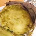 よつぽん's cooksnap of when they made 裏技！モサモサ焼き芋をホクホクねっとりに.