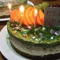 mamegorota's cooksnap of when they made 抹茶とあずきのムースケーキ.