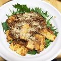 クック9QQOVE☆'s cooksnap of when they made ベジタリアンのためのピリ辛マーボー豆腐丼.