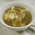 クック81NK9U☆'s cooksnap of when they made 旨みたっぷり！炒めきのこのかきたま汁.