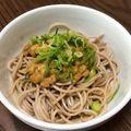 Yuzuksc's cooksnap of when they made 喉越しツルン♡冷やし納豆蕎麦.