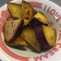 ミキっちん's cooksnap of when they made つぶさない✿厚切り！スイートポテト♪.
