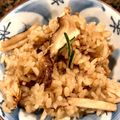 ちえあめ's cooksnap of when they made 秋の味覚★松茸ご飯.