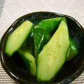 もりはん's cooksnap of when they made 10分で出来る☆超簡単♪きゅうりの漬物♡.