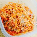 くりとそら's cooksnap of when they made おもてなしに簡単＊無限人参サラダ.