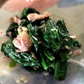 mmcats's cooksnap of when they made 【簡単】ほうれん草とサバ缶の和え物.