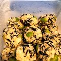 ☆ゆづママ☆'s cooksnap of when they made 鶏ひき肉とはんぺんのひじき入り焼きつくね.