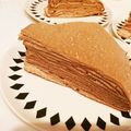 missmacky2000's cooksnap of when they made 簡単♪チョコミルクレープケーキ☆.
