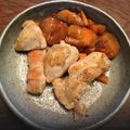 クックQ7W413☆'s cooksnap of when they made 鶏と柿のソテー.