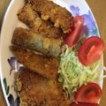 テヨン1's cooksnap of when they made さんまの香草パン粉焼き.