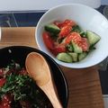 もぐドン's cooksnap of when they made 簡単☆サーモン&きゅうりの塩麹ナムル.