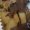 kokoro70's cooksnap of when they made 子供も大好き♡大根のコロコロ煮！！.