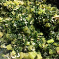ウニヨラ's cooksnap of when they made 大根葉とちりめんじゃこのごま油炒め.