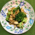 horseland's cooksnap of when they made ブロと茹で落花生のゴマ味噌和え.