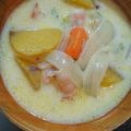 ぱんぽん's cooksnap of when they made ベーコンとさつま芋のクリームシチュー.