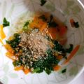 るこちゃんまま's cooksnap of when they made 離乳食 後期前半 〜春菊と人参〜.