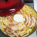 クックK489N1☆'s cooksnap of when they made チーズを絡めて♪白菜と豚のミルフィーユ鍋.