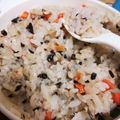 Kanarusei☆'s cooksnap of when they made 離乳食完了期 鶏肉とひじきの炊き込みご飯.