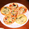 すっちゃん♪'s cooksnap of when they made 餃子の皮のピザ.