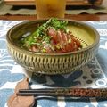 ダイナマイト漆黒's cooksnap of when they made 大葉で和えた切り落としマグロの漬.