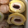 ma___111's cooksnap of when they made お弁当に♬ハムチーズのクルクル卵巻き♪.