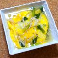 nosso's cooksnap of when they made 余った炊き込みご飯であんかけオムライス★.