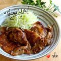Miiyasusho's cooksnap of when they made 豚肉の生姜焼き.