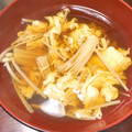 ステルトミチル's cooksnap of when they made 昼夕おもてなし♪エノキタケ入りかきたま汁.