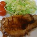 futamama's cooksnap of when they made ポークソテー★ウスターバルサミコソース.