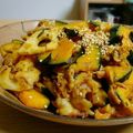 naaacha's cooksnap of when they made レンコンとかぼちゃの豚バラ甘酢炒め.