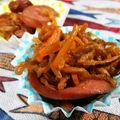 なおきんとん's cooksnap of when they made ウィンナーと切り干し大根でお弁当おかず.