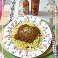 sakuraロゼット's cooksnap of when they made ミートソースパスタ♪.