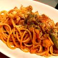 masu2's cooksnap of when they made トマトジュースで簡単トマトパスタ！.